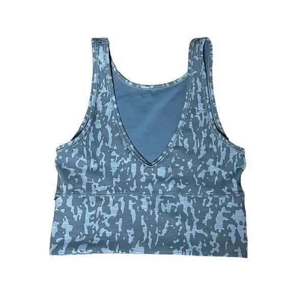 Lululemon Power Pivot Gray Camo Tank Top - Picture 8 of 10